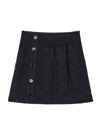Navy Blue Skirt / S