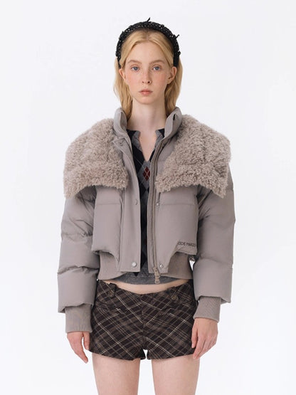 Detachable Short Puffer Jacket