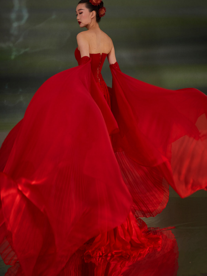 Scarlet Phoenix Gown