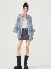 Heart Checkered Sun-protective Shirt - CHINASQUAD