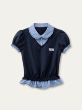 MIU Style Layered-effect Blouse - CHINASQUAD
