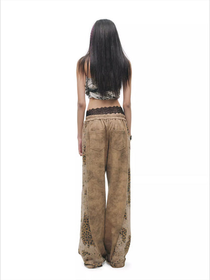 Tie-Dye Punk Sweatpants