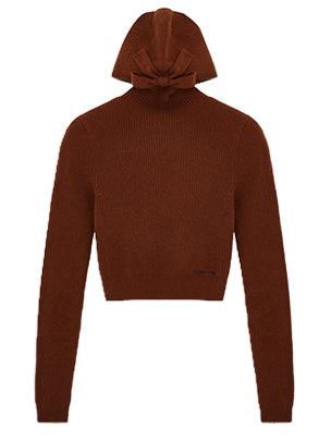 Comfortable Hooded Knit Hoodies