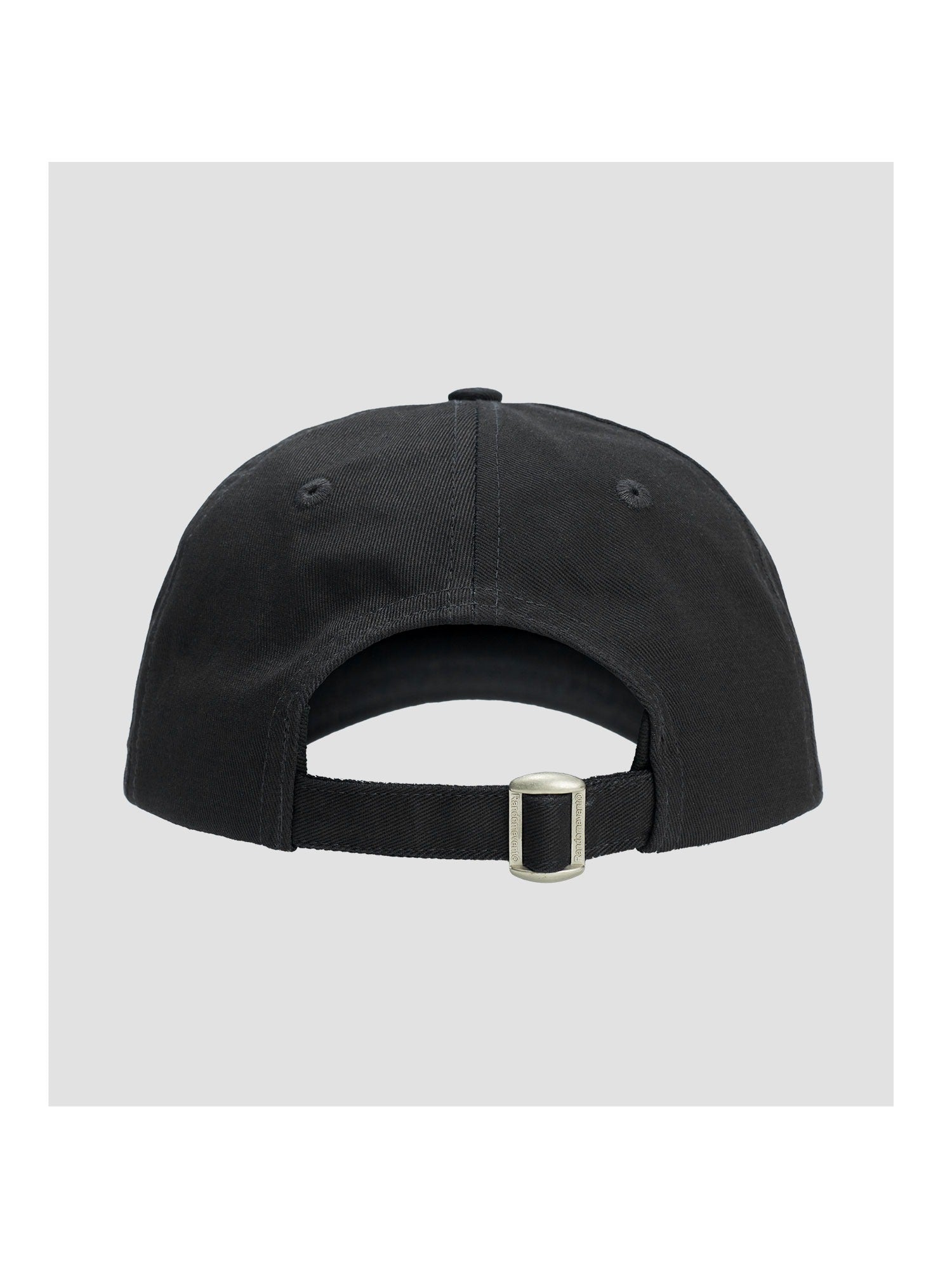 Retro R Embroidered Curved Brim Baseball Cap