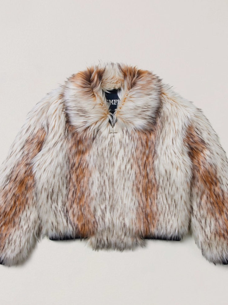 Arctic Cross Faux Fur Jacket
