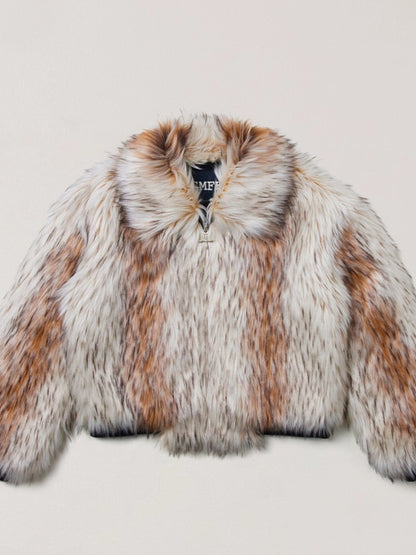 Arctic Cross Faux Fur Jacket