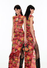 "Summer Fruit" Millennium Cheongsam Set - CHINASQUAD