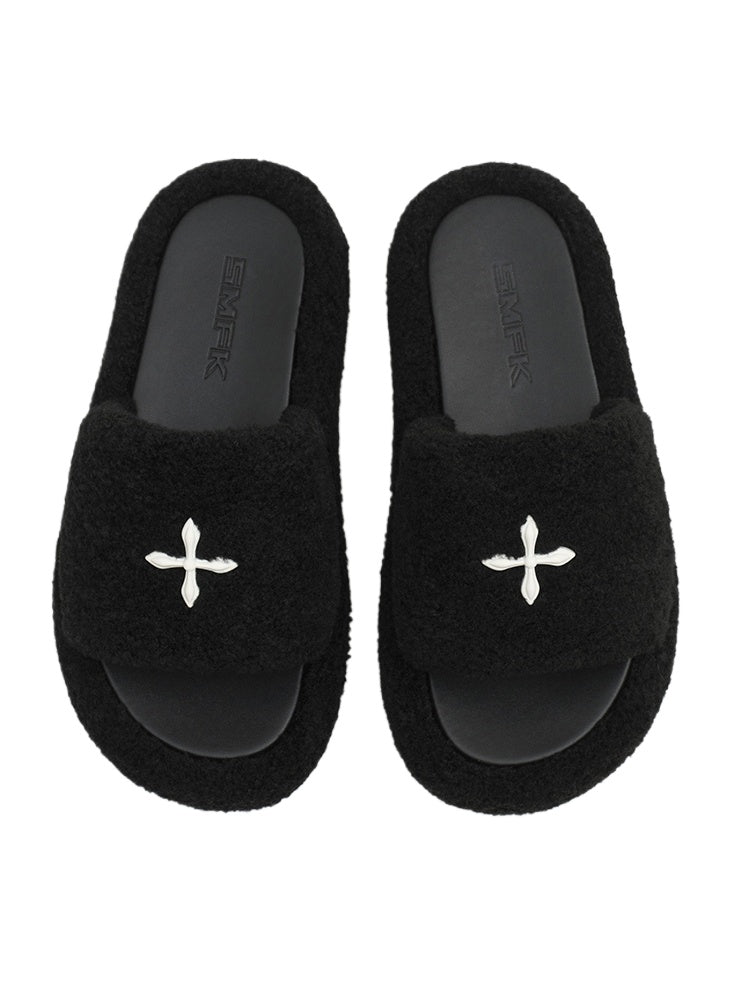 SMFK Compass Woolly Classic Furry Women Slippers