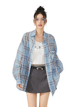 Heart Checkered Sun-protective Shirt - CHINASQUAD