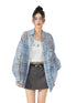 Heart Checkered Sun-protective Shirt - CHINASQUAD