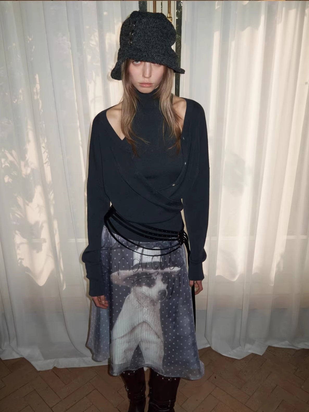 Cashmere Knit Vest Cardigan