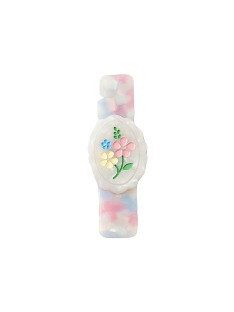 Romantic Bouquet Acetate Hair Clip