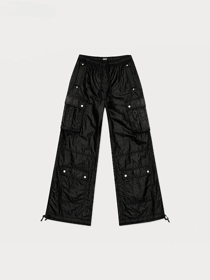 Black Lightning Wide-Leg Pants