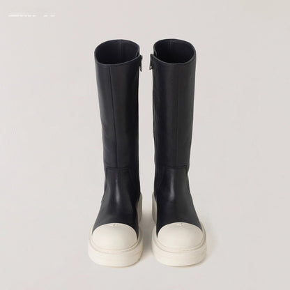 Nomad Leather High Boots