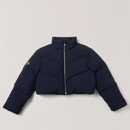 Desert Cross Cropped Down Jacket