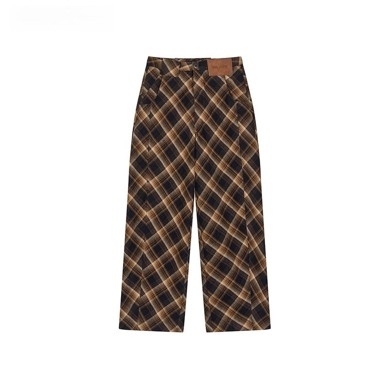 Relaxed-Fit Curved Blade Pants
