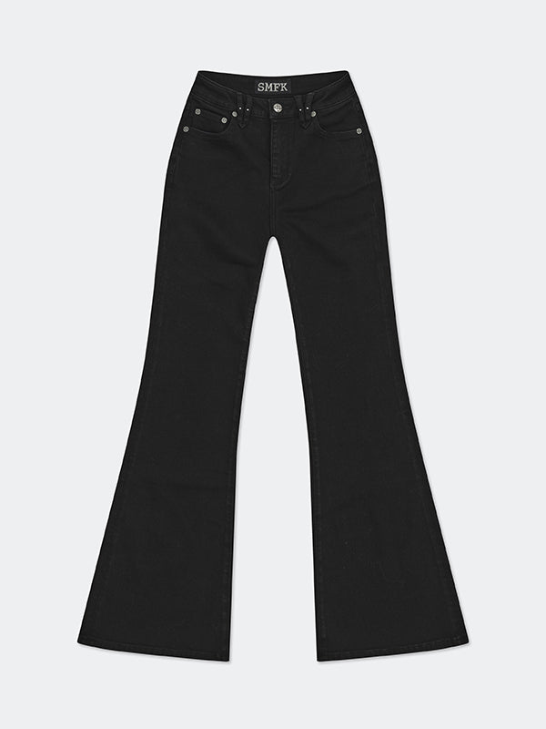 Wild Mustang Classic Elastic Flare Jeans