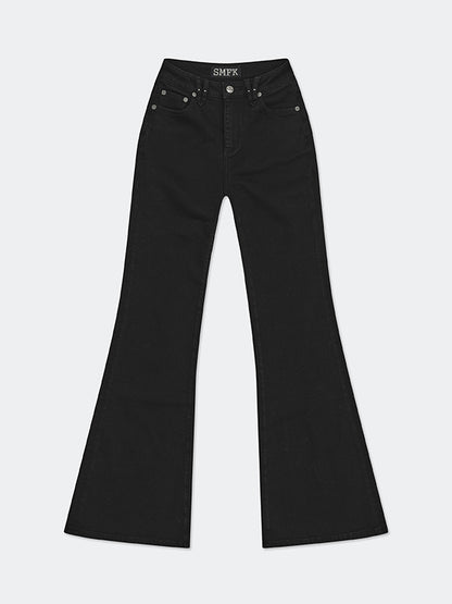 Wild Mustang Classic Elastic Flare Jeans