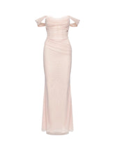 Ariel One-shoulder Pleated & Gradient-dyed Dress - CHINASQUAD