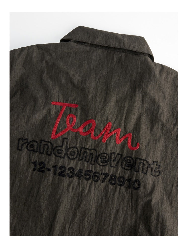 Retro Logo Coach Jacket