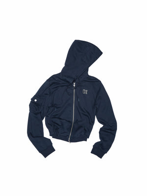 Navy Blue Hoodie / S