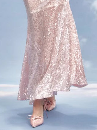 Shimmer Siren Sequin Bodycon Mermaid Dress