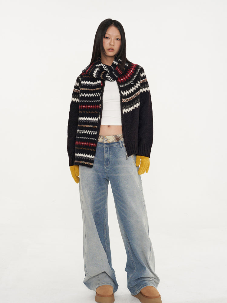 Sunset Freedom Plaid Denim Pants