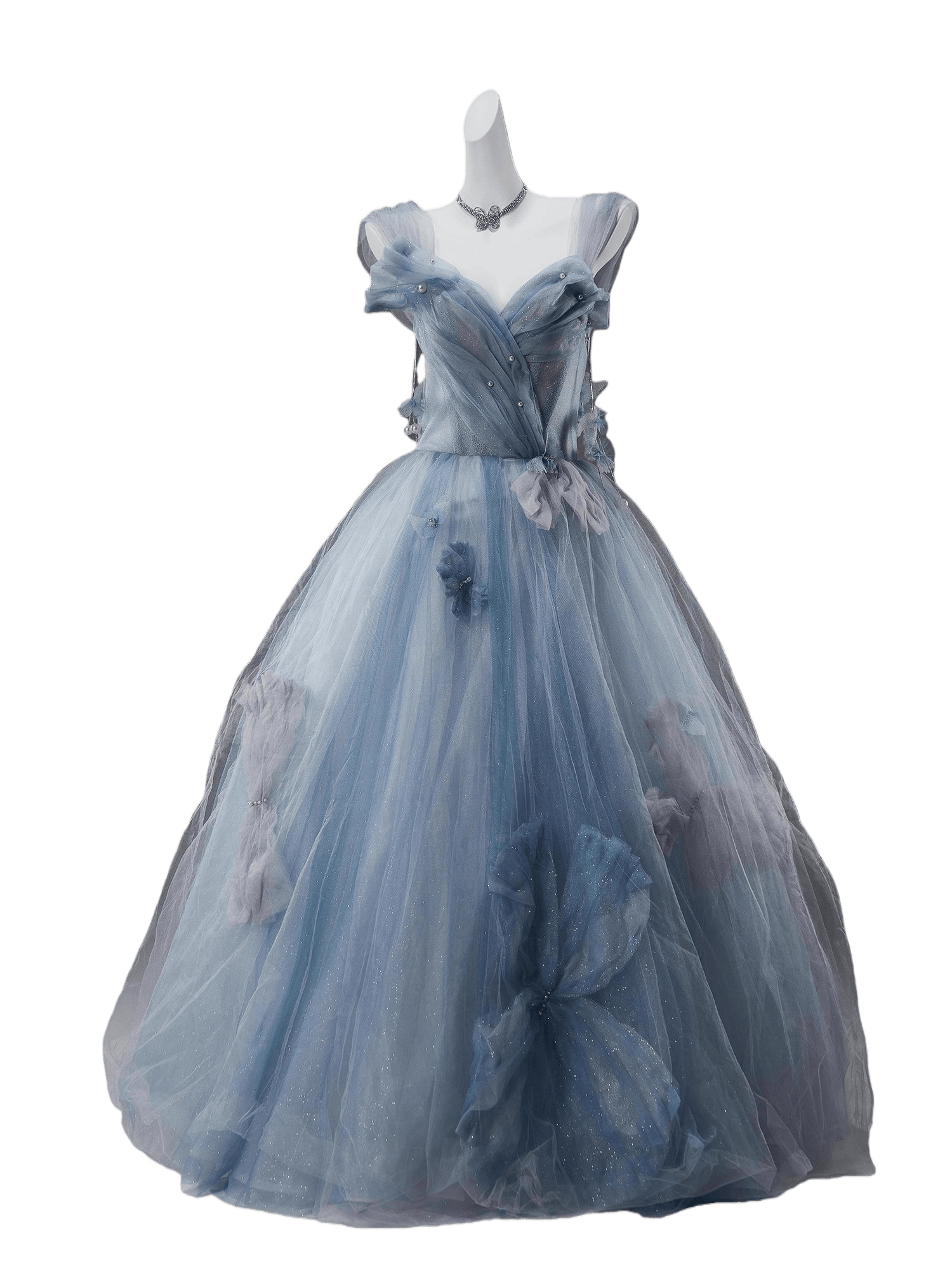 Petal Shatter Reverie Couture Gown