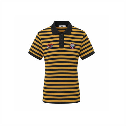 Patchwork Drawstring Adjustable T-Shirt