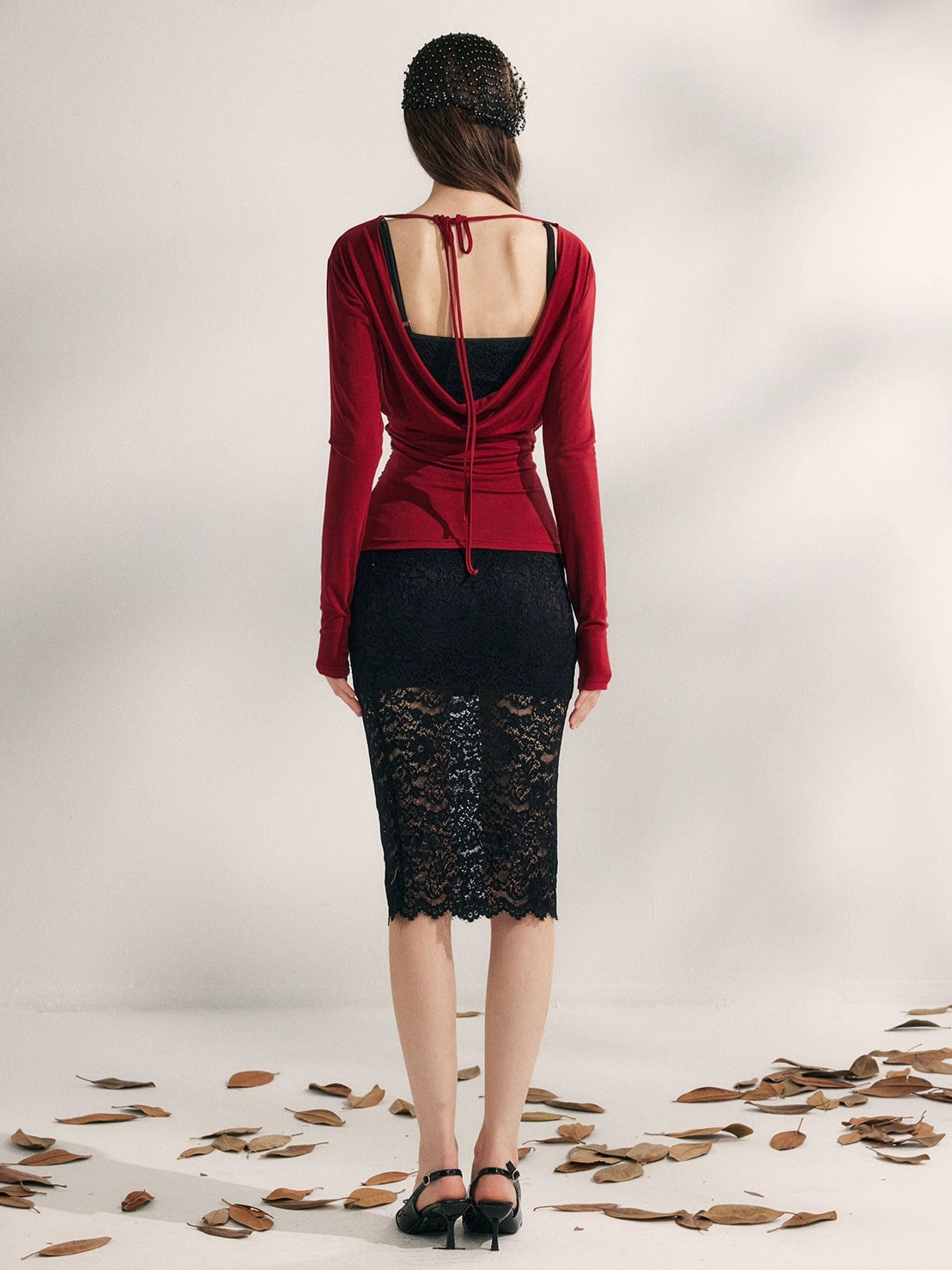 Floral Reverie Embroidered Lace Mermaid Dress