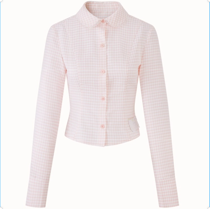 Cosagach Cloud Plaid Cotton Shirt