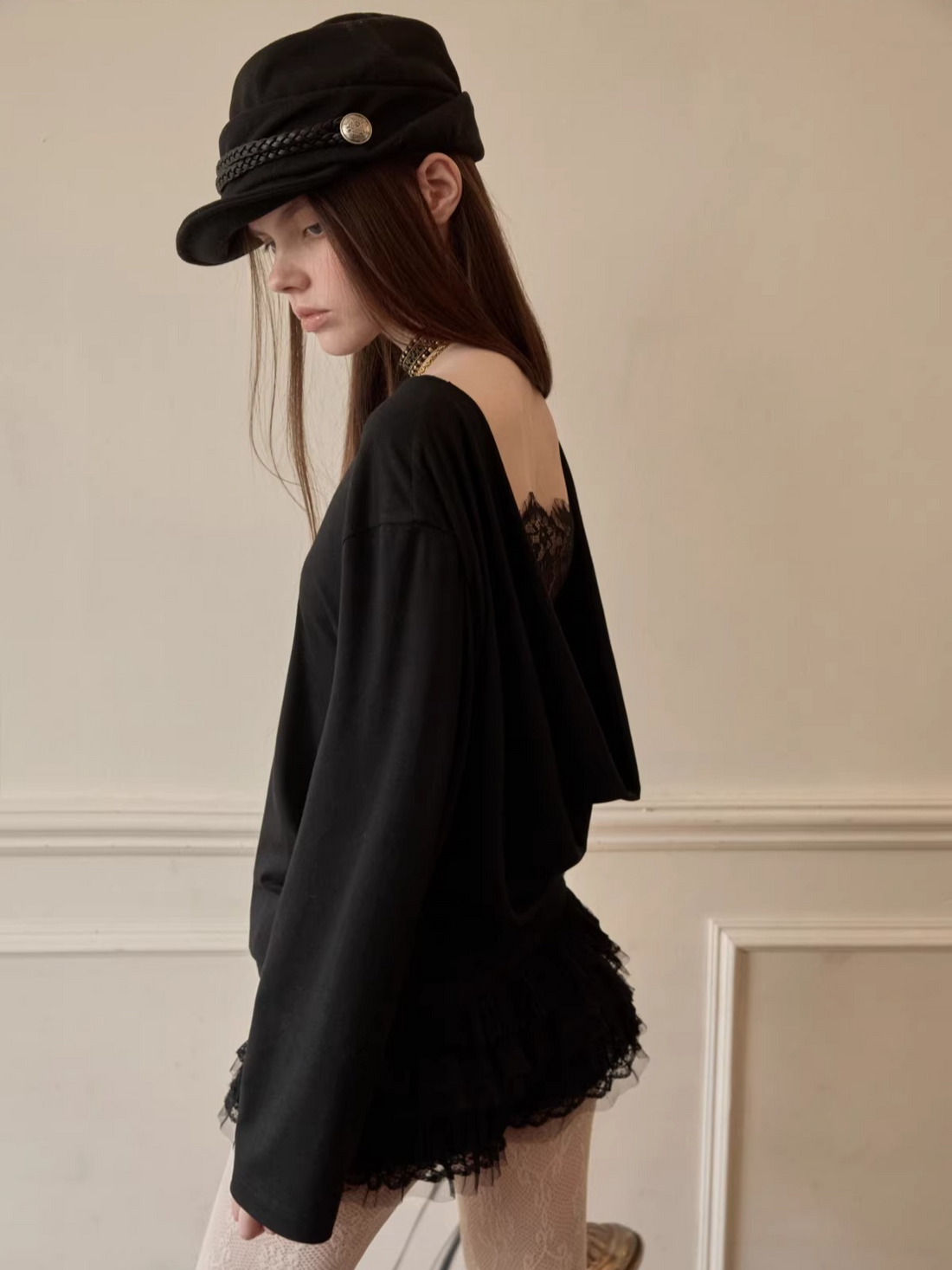 Two-Way Layered Long Sleeve Base Layer