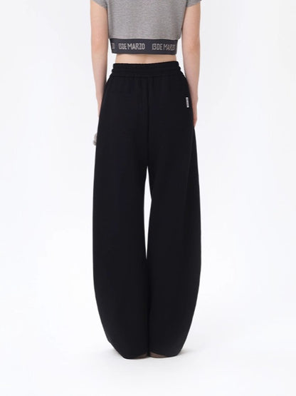 Curved Blade Relaxed Sweatpants