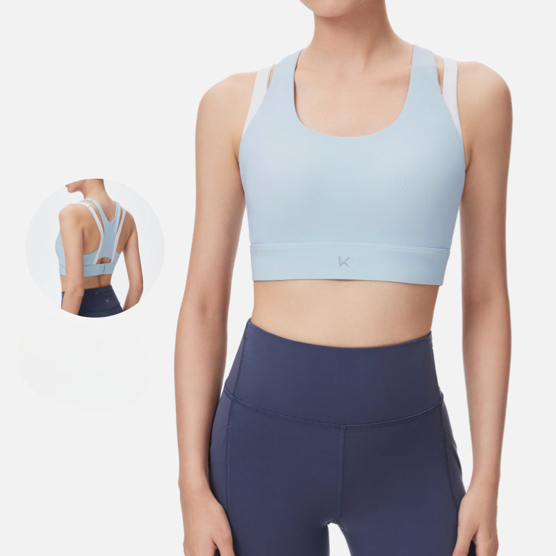 Full-back Hook Closure Sports Bra