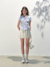 Embroidered Elastic Waist Skirt - CHINASQUAD