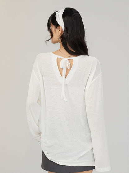Bowknot Sun-protection T-shirt - CHINASQUAD