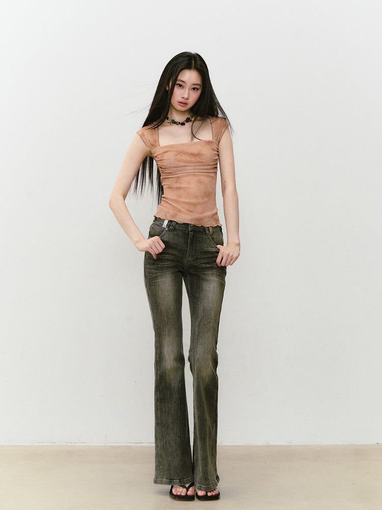 Stretch Mesh T-shirt
