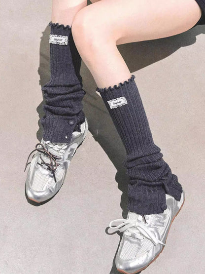 Knitted Mid-Calf Warm Socks