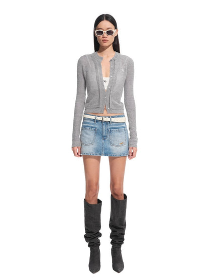 &quot;Djembe Series&quot; Berlin Mohair Knit Cardigan - CHINASQUAD