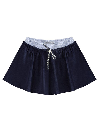 Navy Blue Skirt / S