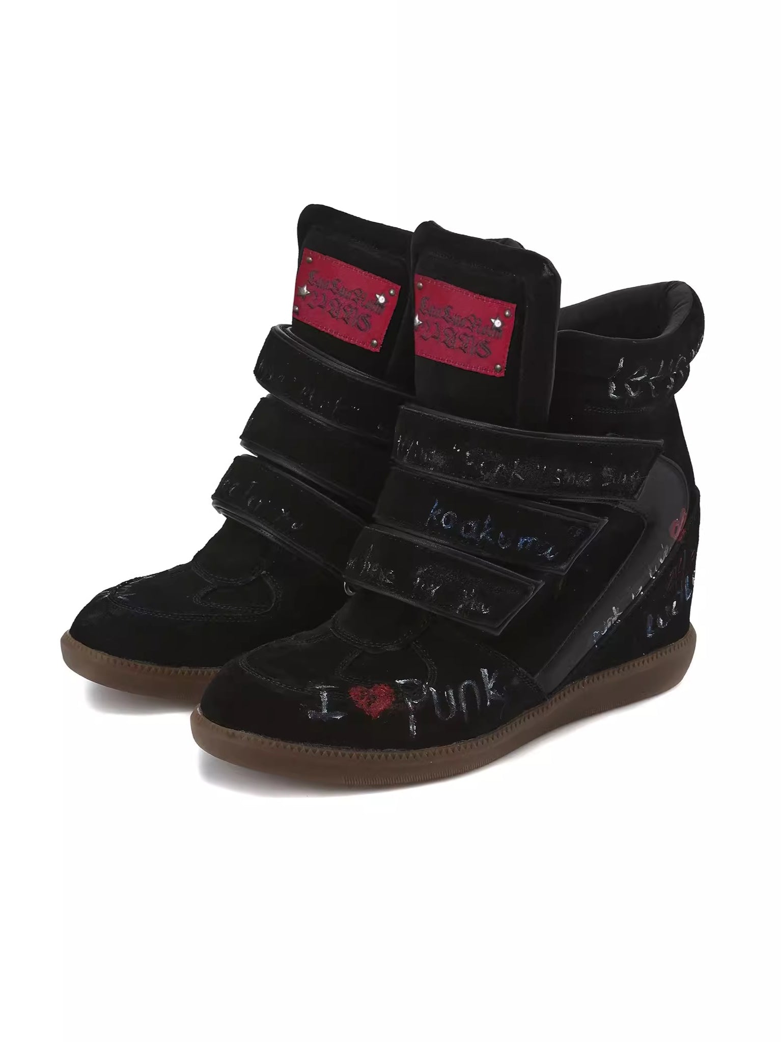 High-Heel Sport Sneakers