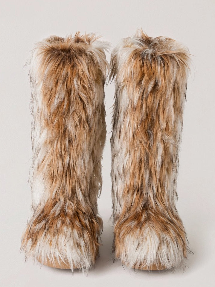 Desert Cross Shearling Hunter Boots
