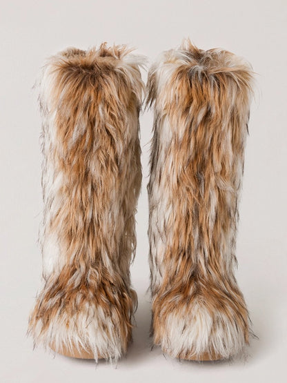 Desert Cross Shearling Hunter Boots