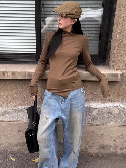 Embroidered Washed Utility Forward Cap