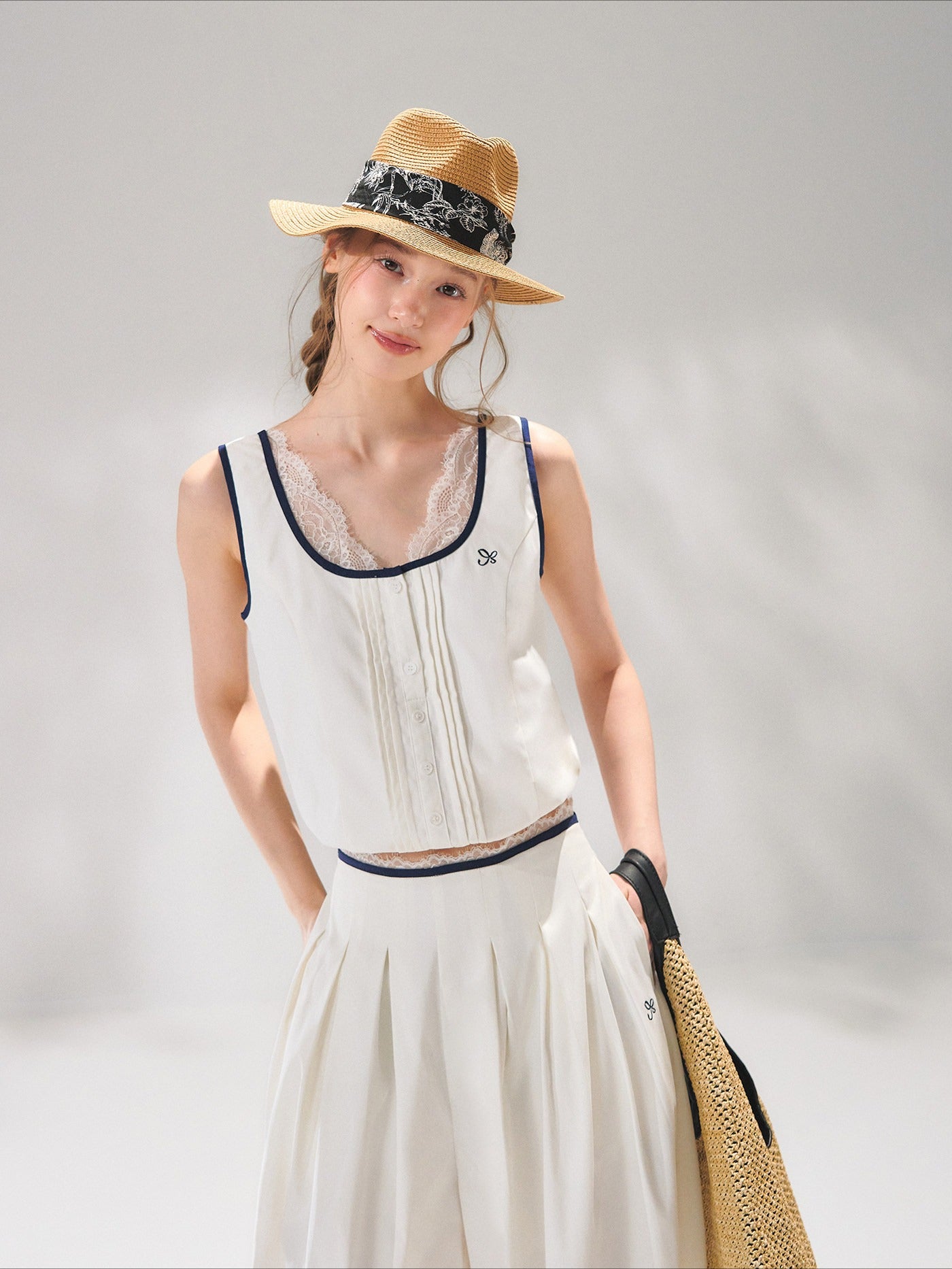 Lace Panel Sport Lounge Set