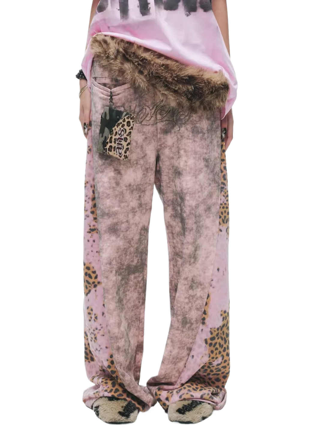 Tie-Dye Punk Sweatpants