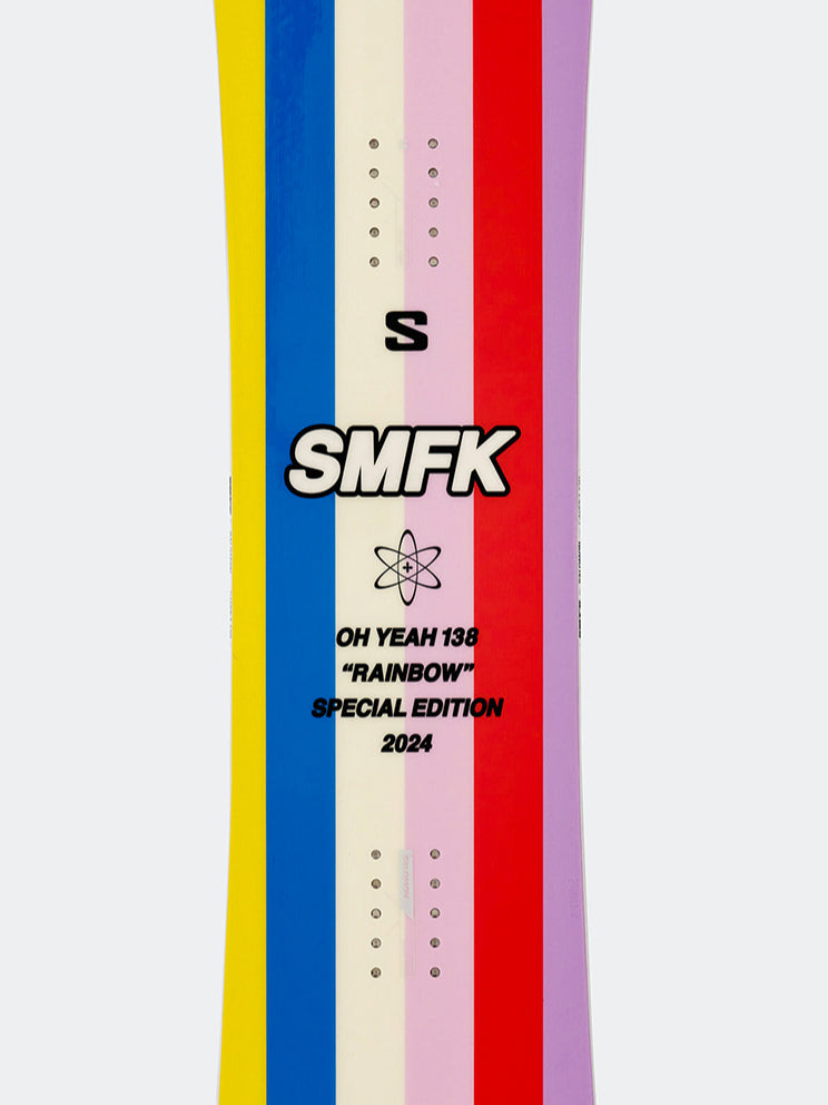 SMFK X SALOMON OHYEAH &quot;RAINBOW&quot; Snowboard