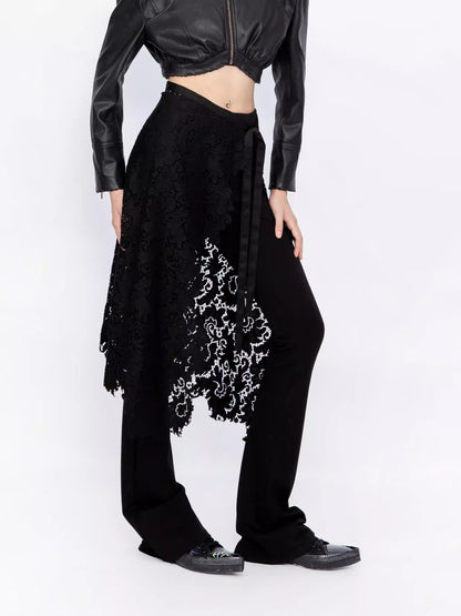 High-Stretch Slimming Micro-Flare Pants