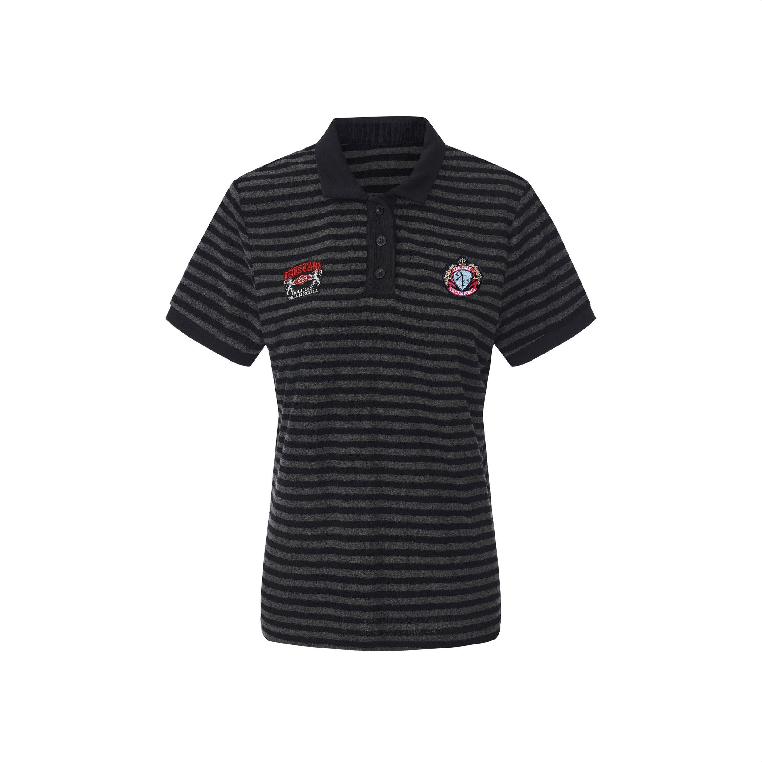 Patchwork Drawstring Adjustable T-Shirt