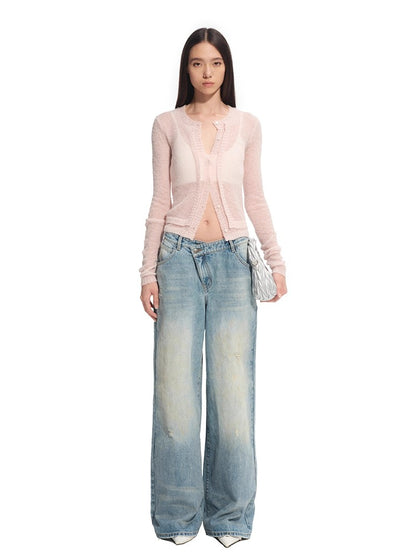 &quot;Djembe Series&quot; Berlin Mohair Knit Cardigan - CHINASQUAD
